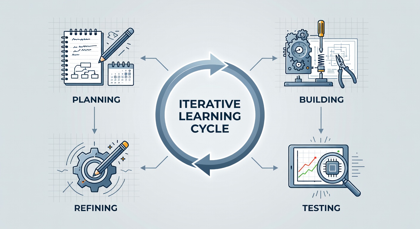Ciclo iterativo de aprendizaje