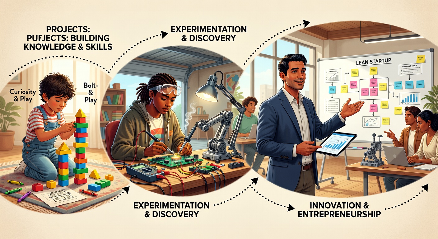 El aprendizaje como viaje continuo